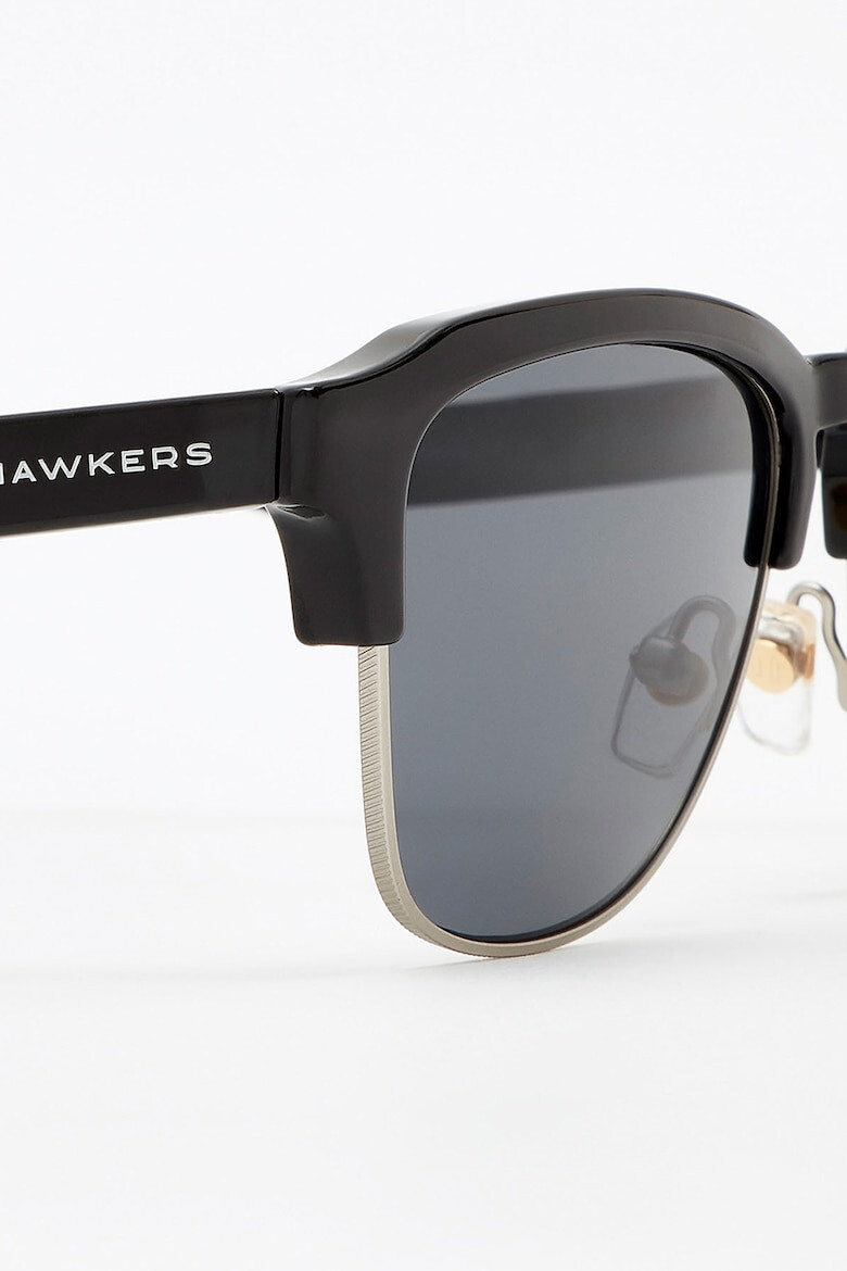 Hawkers Ochelari de soare clubmaster unisex cu lentile polarizate si logo - Pled.ro