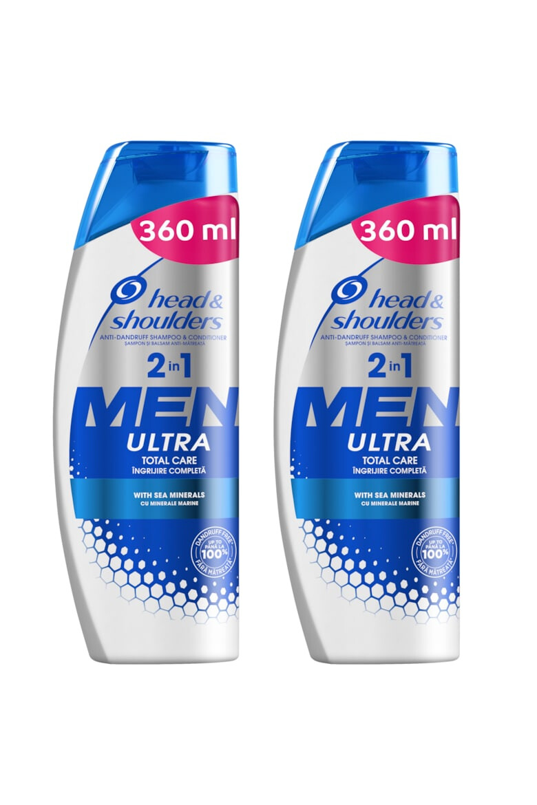 Head&Shoulders Sampon anti-matreata Men Ultra Total Care - Pled.ro