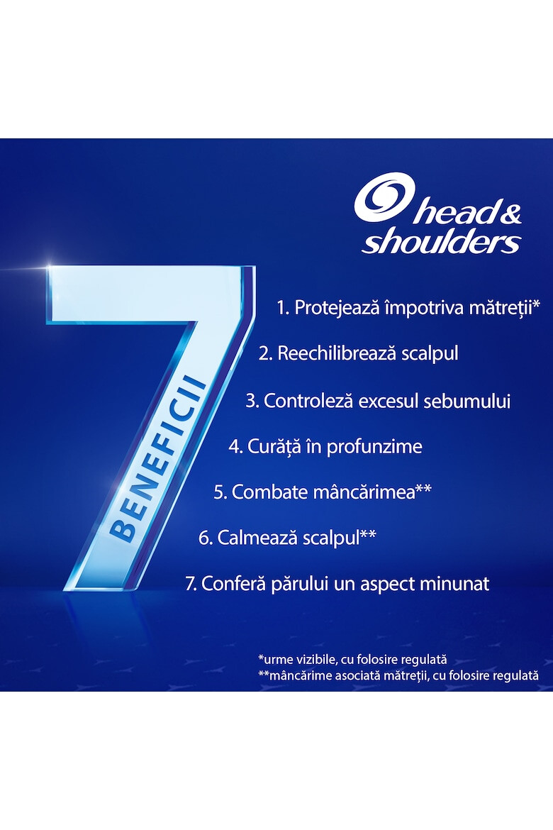 Head&Shoulders Pachet promo: 2 x Sampon Head & Shoulders 7-in-1 impotriva caderii parului si cu efect puternic antimatreata 2 x 270 ml - Pled.ro