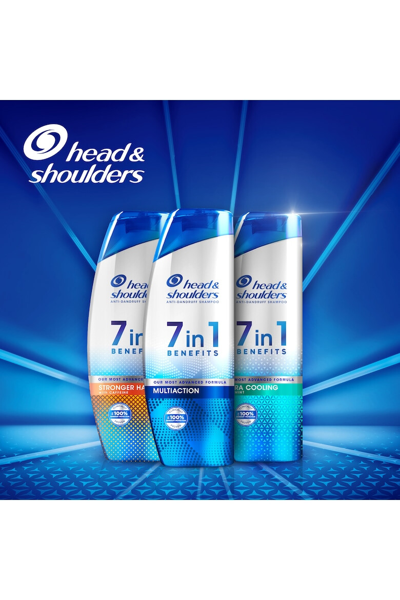 Head&Shoulders Pachet promo: 2 x Sampon Head & Shoulders 7-in-1 impotriva caderii parului si cu efect puternic antimatreata 2 x 270 ml - Pled.ro