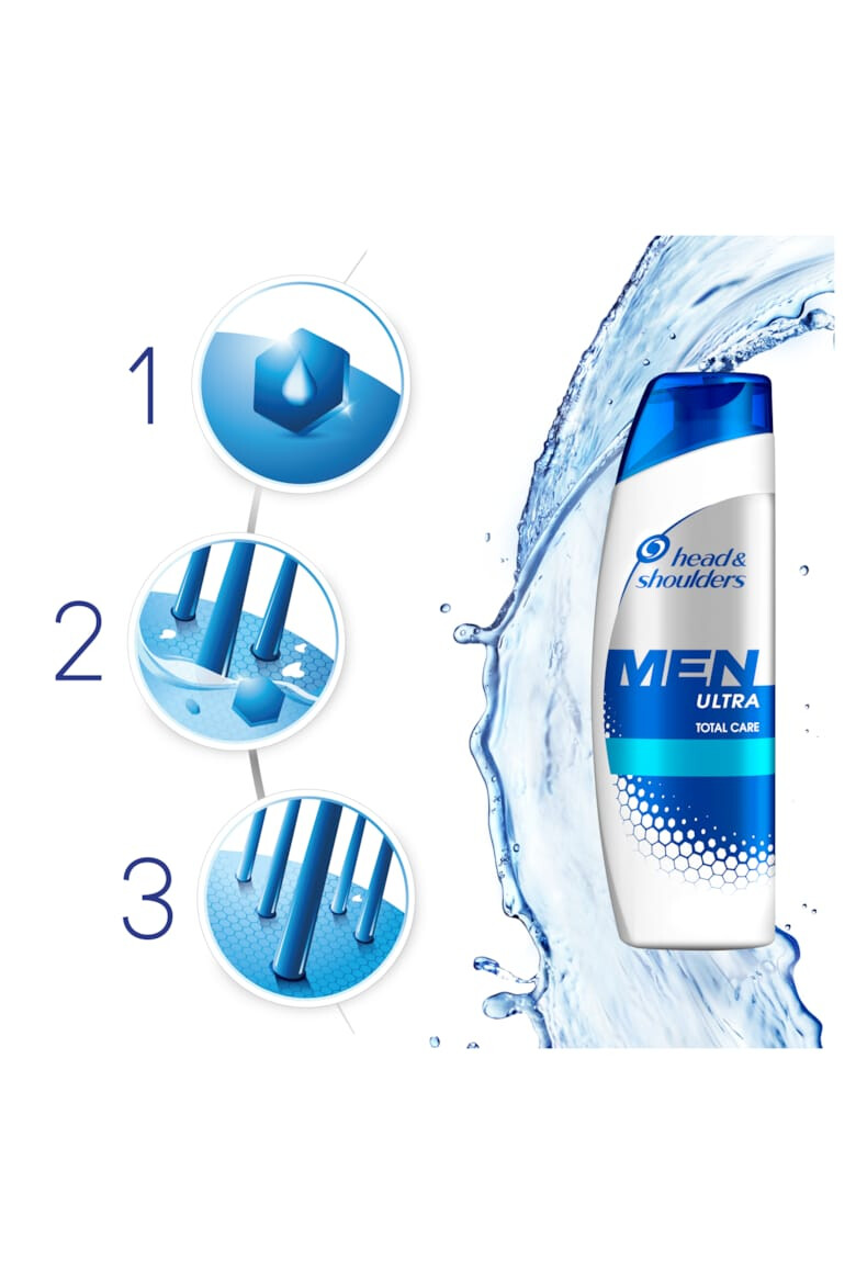 Head&Shoulders Pachet promo: Sampon anti-matreata Men Ultra Total Care 360 ml + Sampon si gel de dus anti-matreata Men Deep Cleasing 270 ml - Pled.ro