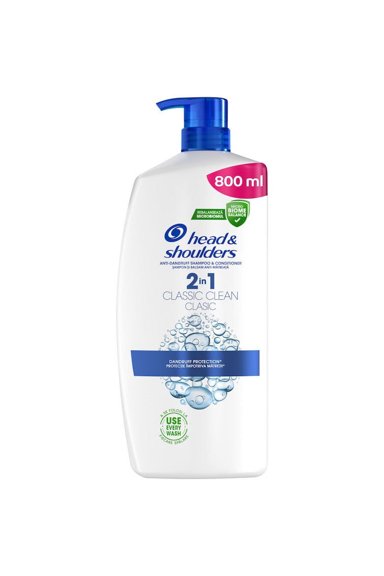 Head&Shoulders Sampon anti-matreata Head & Shoulders Classic Clean 2-in-1 pentru par normal - Pled.ro