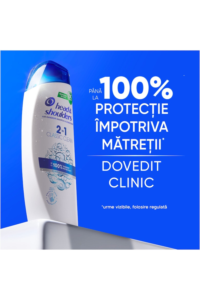 Head&Shoulders Sampon anti-matreata Head & Shoulders Classic Clean 2-in-1 pentru par normal - Pled.ro