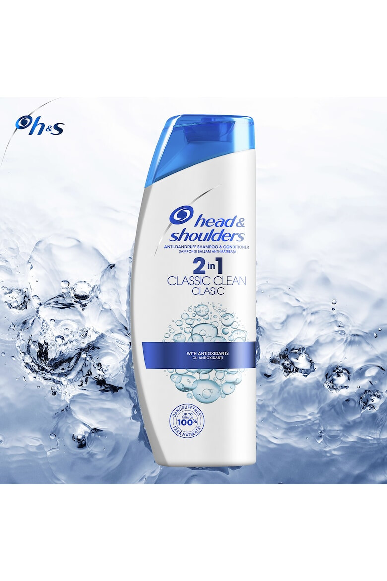 Head&Shoulders Sampon anti-matreata Head & Shoulders Classic Clean 2-in-1 pentru par normal - Pled.ro