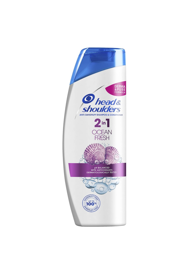 Head&Shoulders Sampon anti-matreata Ocean Fresh 2-in-1 pentru par normal 400 ml - Pled.ro