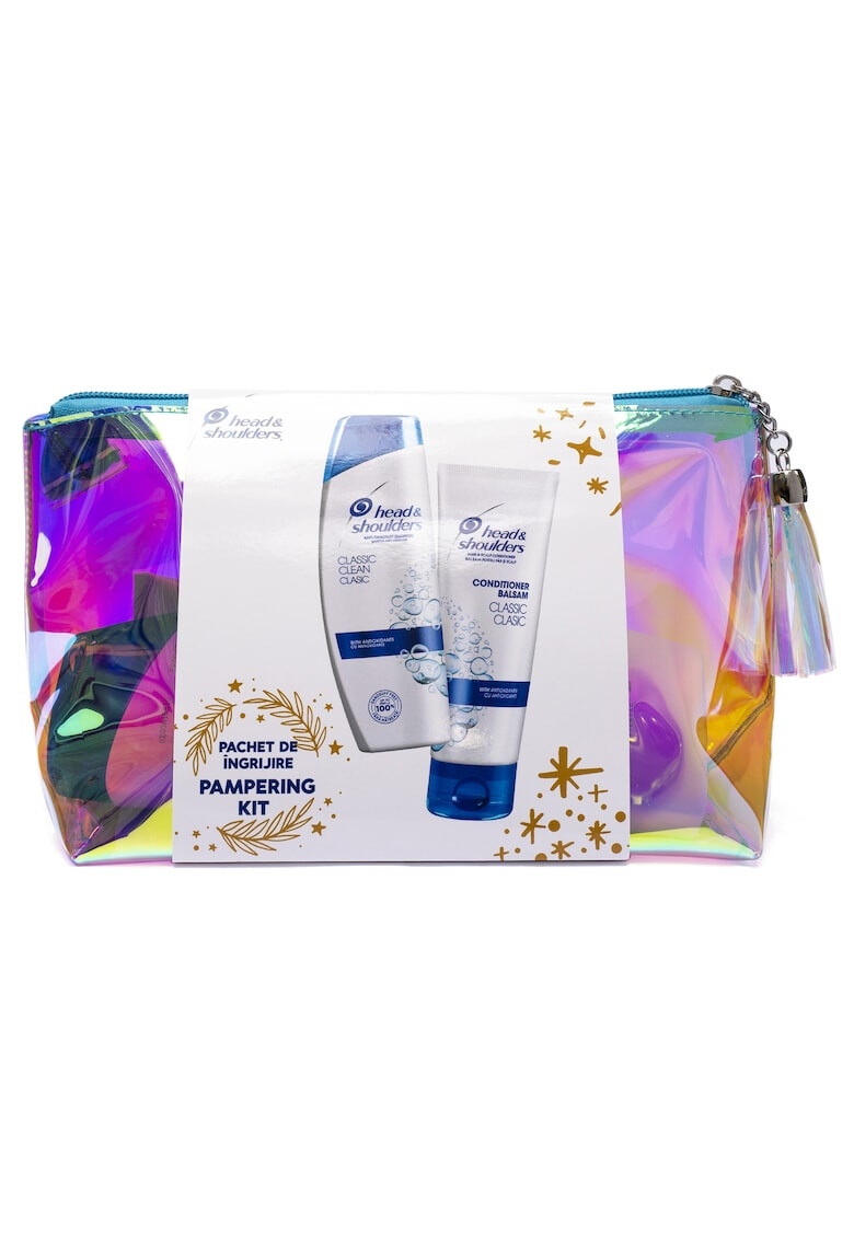 Head&Shoulders Set cadou: Sampon Classic Clean 400 ml + Balsam Classic Clean 220 ml - Pled.ro