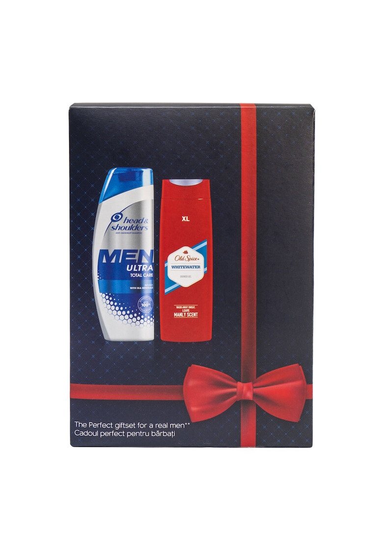 Head&Shoulders Set cadou: Sampon Total Care 675 ml + Gel de dus Whitewater Old Spice 400 ml - Pled.ro