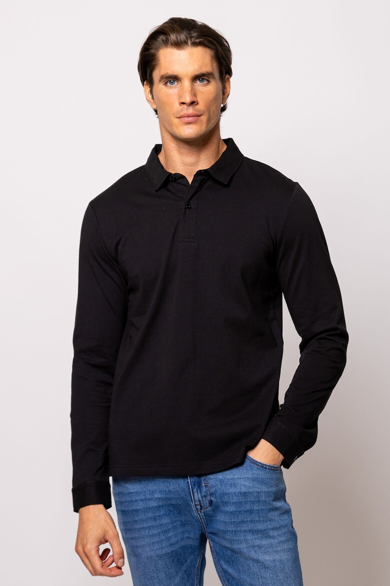 Heavy Tools Bluza polo de bumbac Cadet - Pled.ro