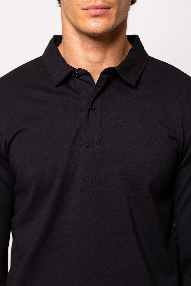 Heavy Tools Bluza polo de bumbac Cadet - Pled.ro