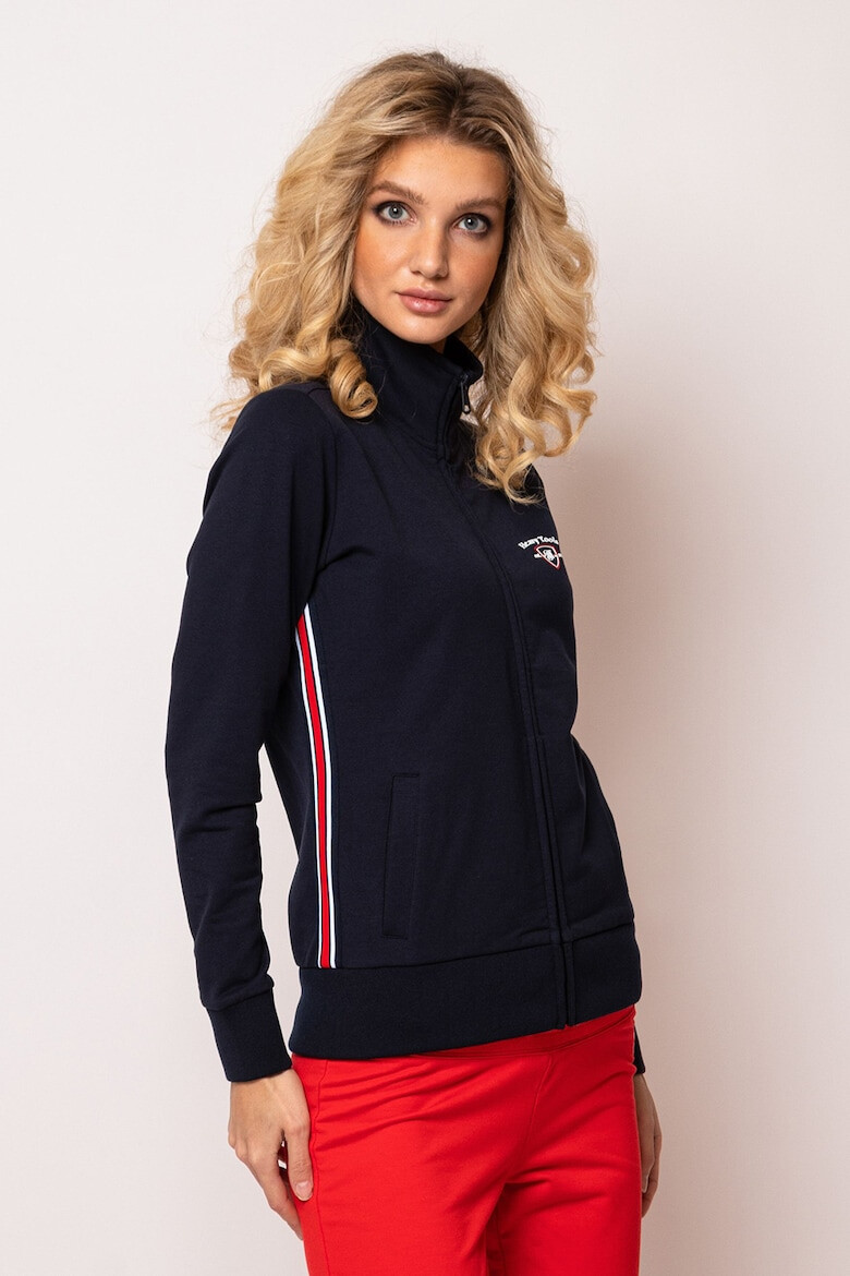 Heavy Tools Bluza sport cu fermoar si logo Tania - Pled.ro