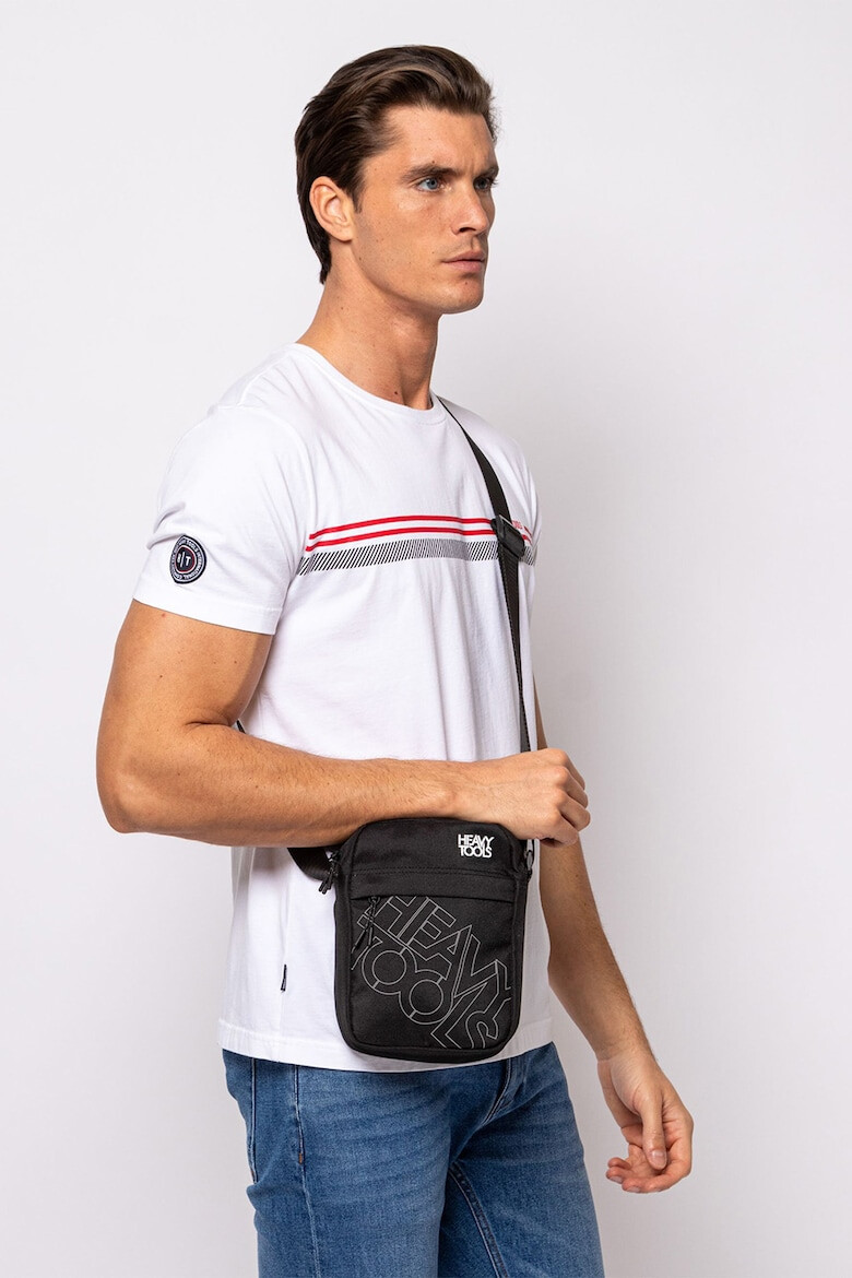 Heavy Tools Geanta crossbody unisex cu imprimeu logo supradimensionat Etorp - Pled.ro