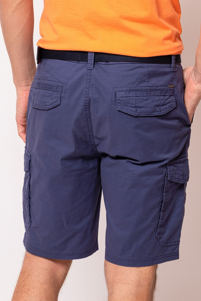 Heavy Tools Pantaloni cargo scurti din amestec de bumbac - Pled.ro