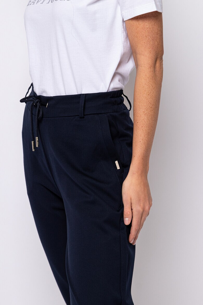 Heavy Tools Pantaloni lungi cu snur in talie Zamarkaw - Pled.ro