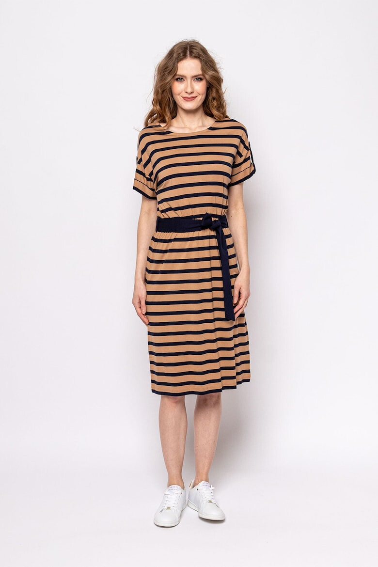 Heavy Tools Rochie midi cu model in dungi Vera - Pled.ro