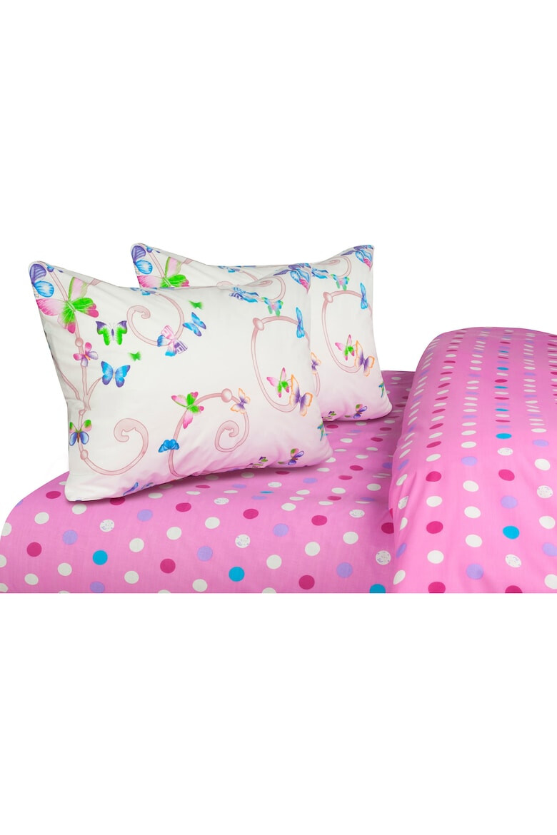 Heinner Home Lenjerie de pat Butterfly bumbac 100% 144TC 4 piese - Pled.ro