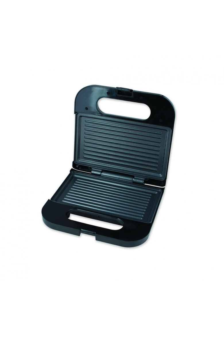 Heinner Sandwich maker 750 W placi antiadezive fixe tip grill Negru/Inox - Pled.ro