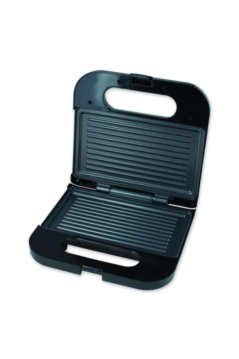 Heinner Sandwich maker 750 W placi antiadezive fixe tip grill Negru/Inox - Pled.ro