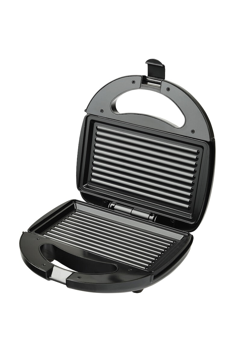 Heinner Sandwich maker Garnet 750 750W plite fixe invelis antiaderent capacitate: 2 sandwich-uri Negru/Rosu - Pled.ro