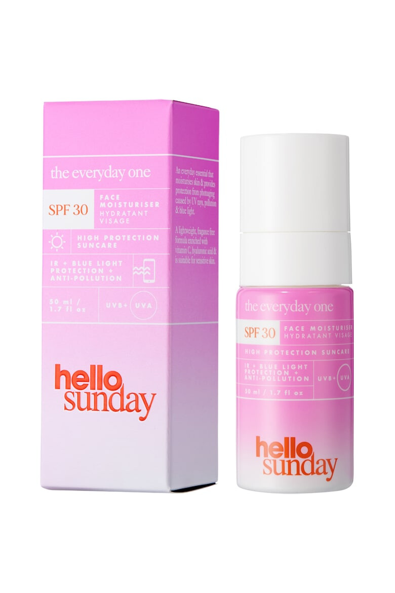 Hello Sunday Crema de fata hidratanta cu protectie solara 50 ml - Pled.ro