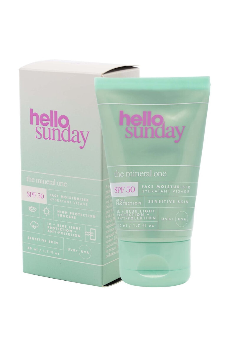 Hello Sunday Crema faciala minerala cu protectie solara SPF 50 50 ml - Pled.ro