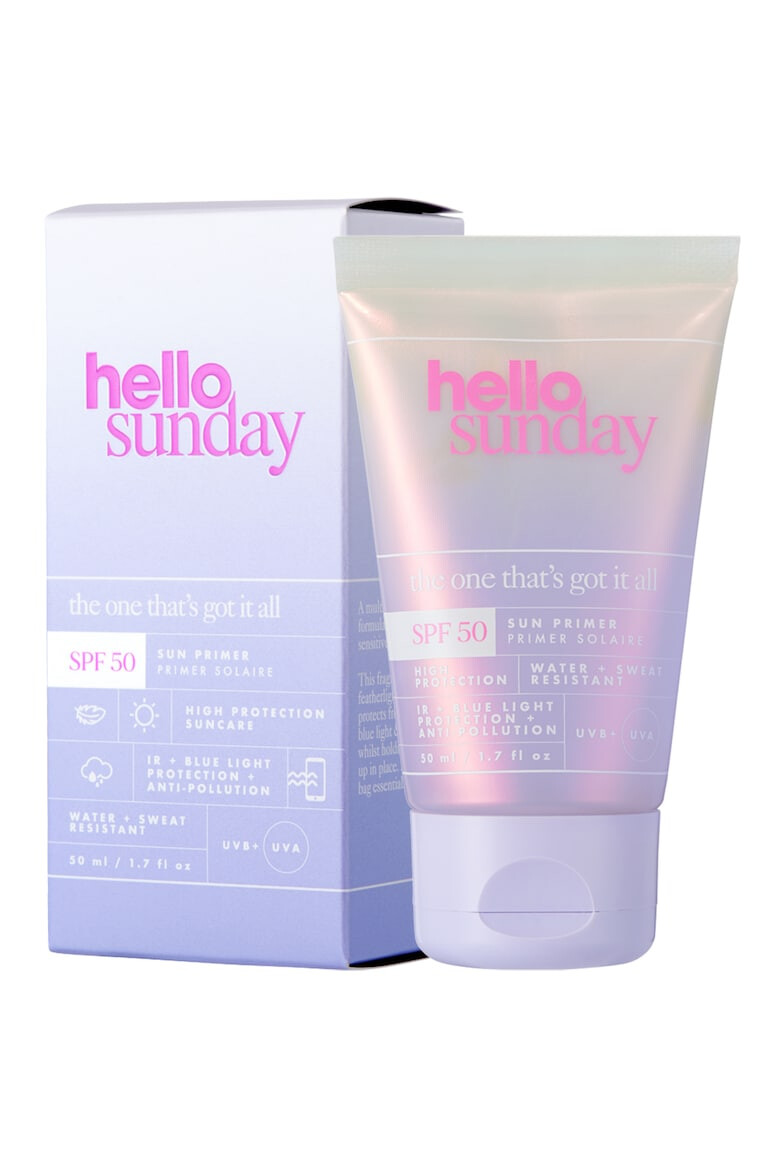 Hello Sunday Primer facial cu protectie solara SPF 50 50 ml - Pled.ro