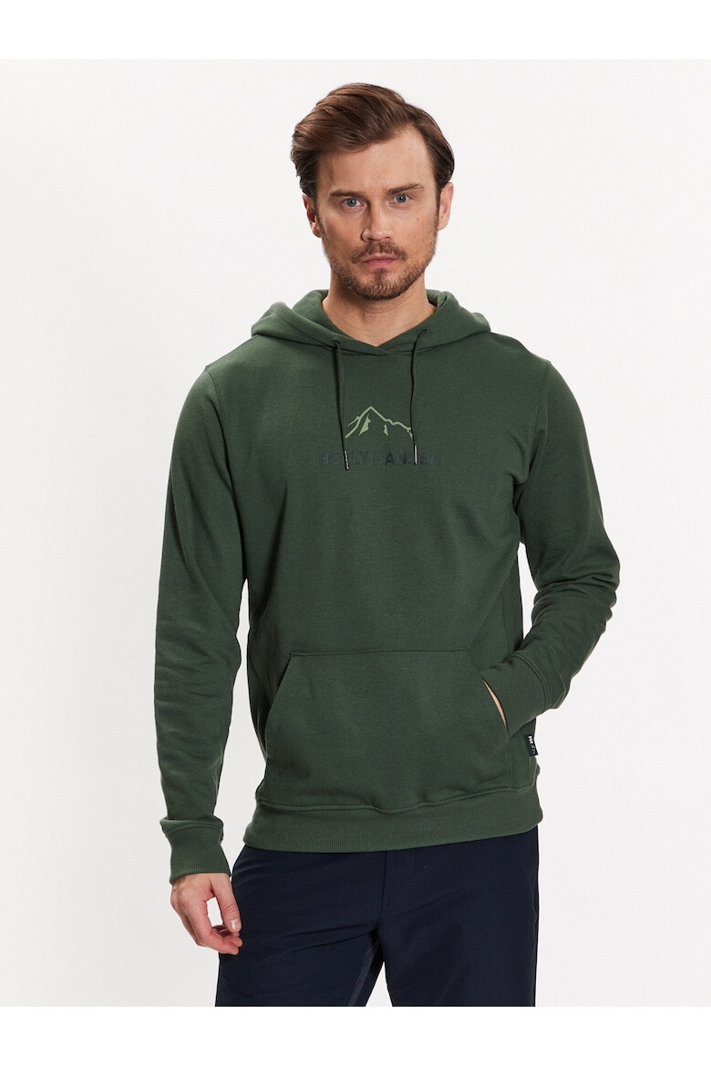 Helly Hansen Bluza barbati Bumbac organic Verde - Pled.ro