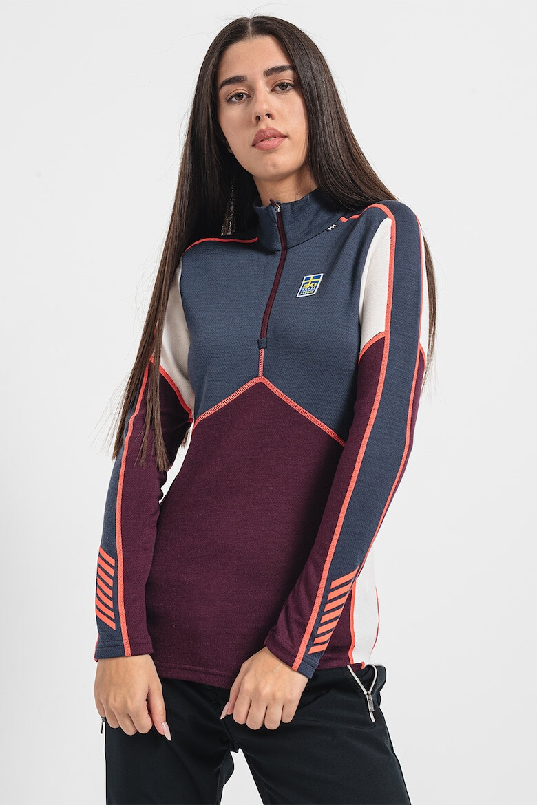 Helly Hansen Bluza regular fit din lana Merinos pentru ski Base Layer Lifa - Pled.ro