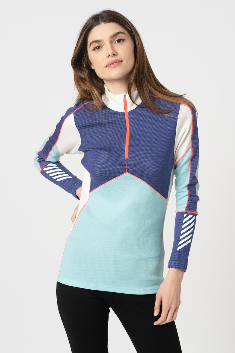 Helly Hansen Bluza regular fit din lana Merinos pentru ski Base Layer Lifa - Pled.ro