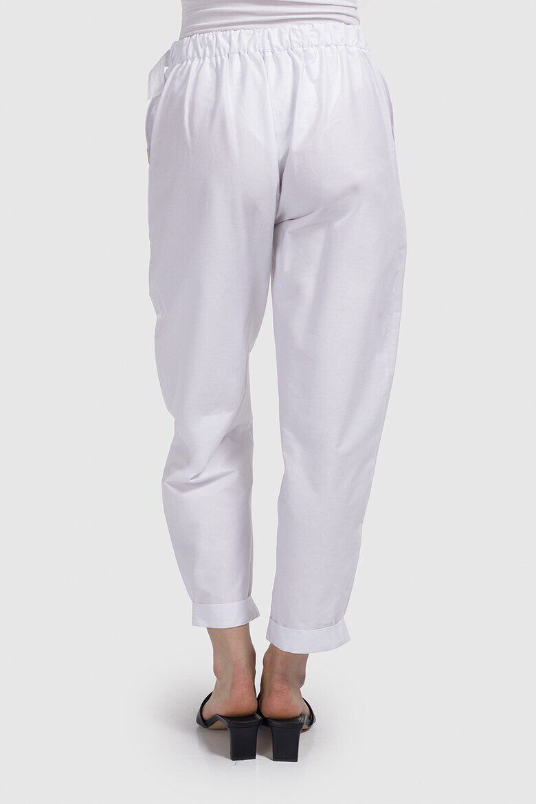 Helmidge Pantaloni crop cu talie inalta - Pled.ro