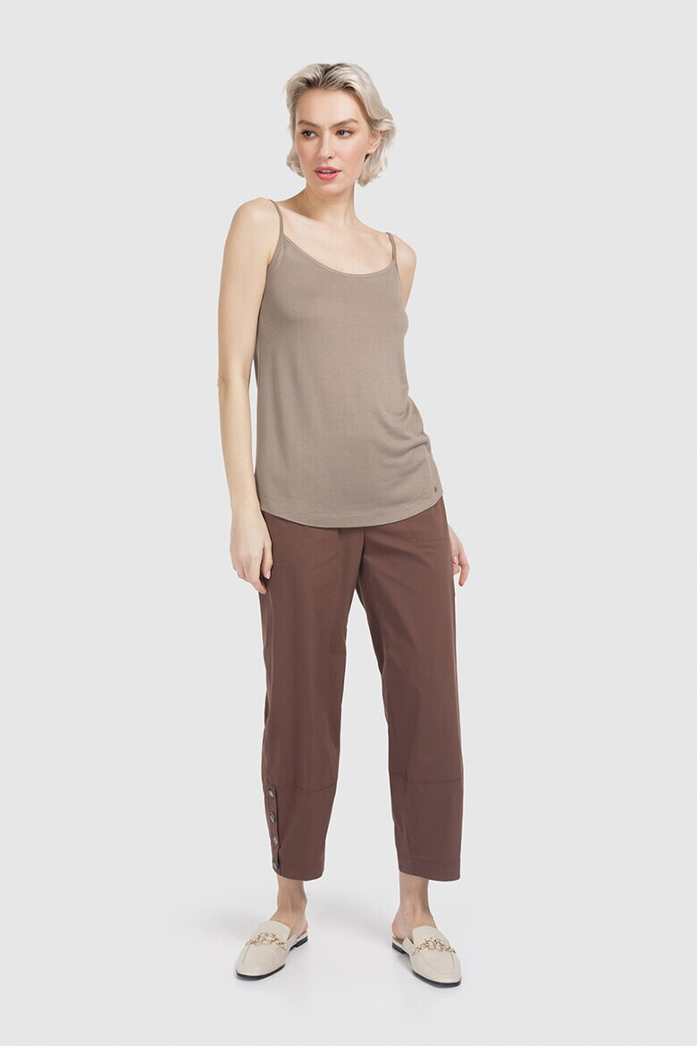 Helmidge Pantaloni relaxed fit crop - Pled.ro