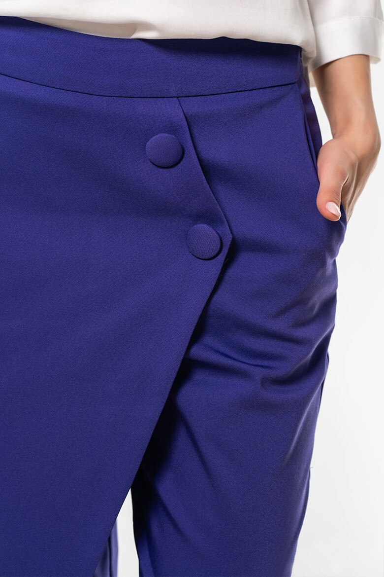 Hermosa Pantaloni de costum asimetrici Lorya - Pled.ro