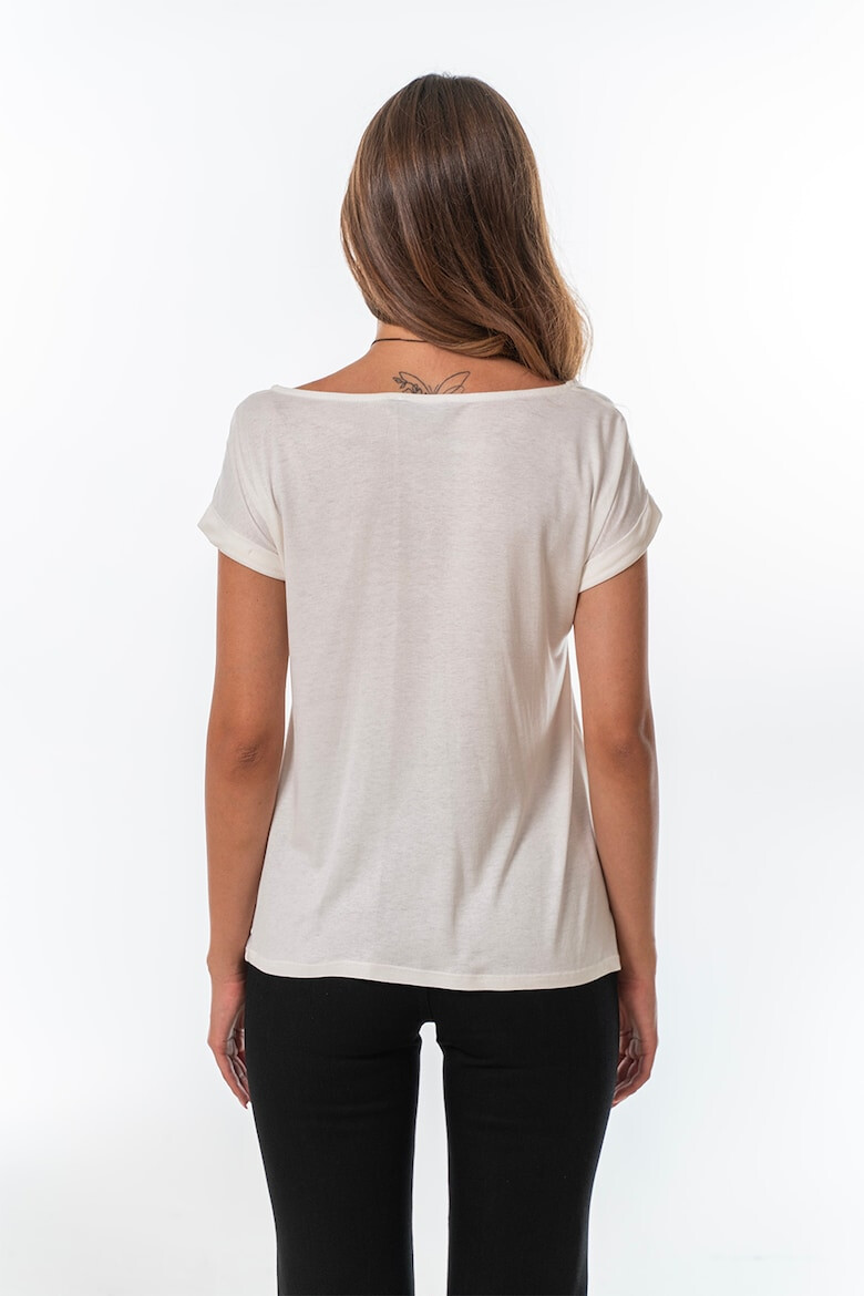 Hermosa Tricou lejer cu model grafic - Pled.ro