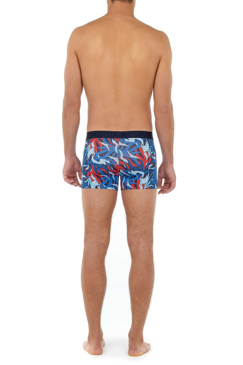 Hom Pantaloni scurti de baie cu imprimeu tropical Keanu - Pled.ro