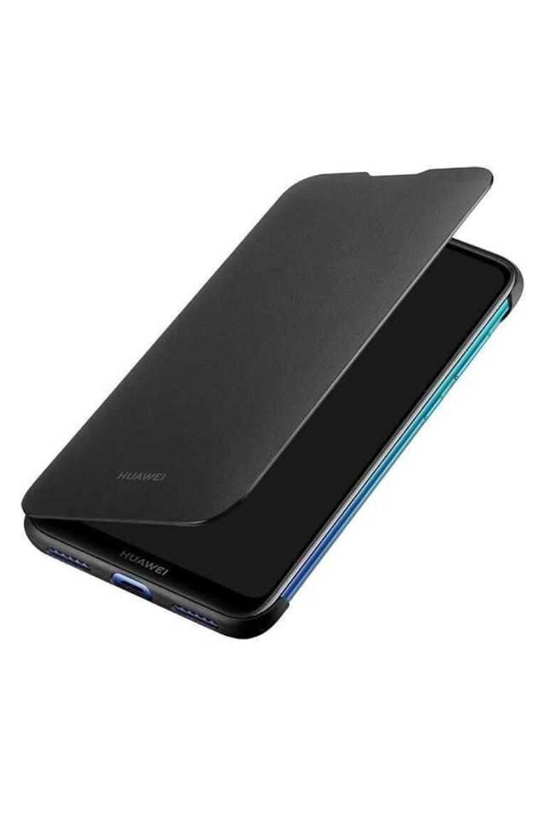 Huawei Husa de protectie Flip Cover pentru Y7 2019 Black - Pled.ro