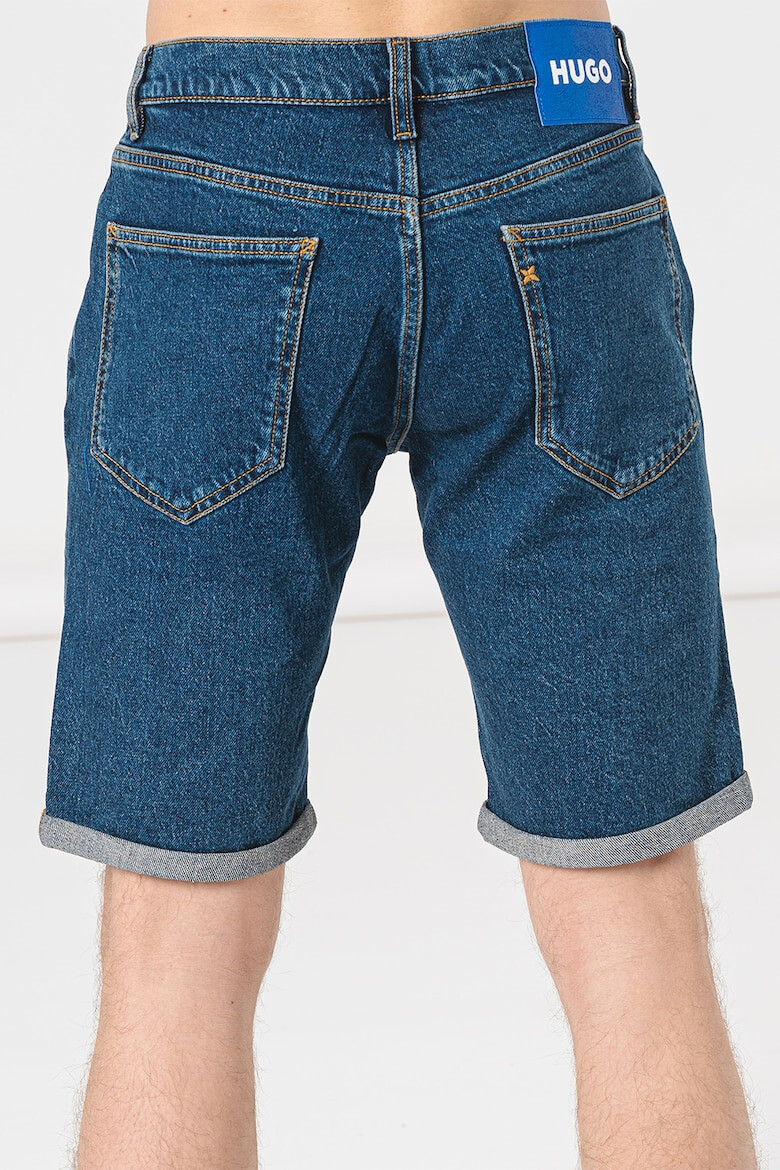 HUGO Bermude slim fit de denim Ash - Pled.ro