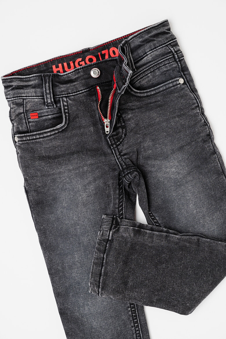 HUGO Blugi cu aspect decolorat - Pled.ro