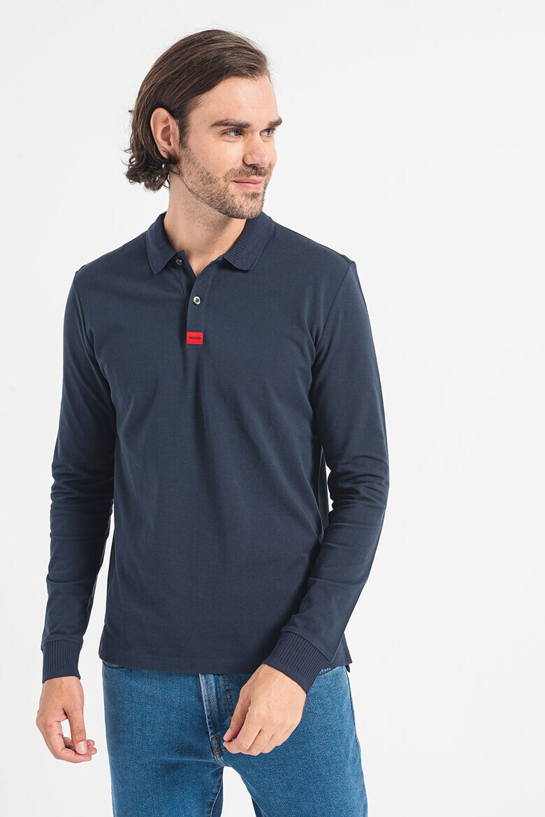 HUGO Bluza polo slim fit din pique Deresolo - Pled.ro