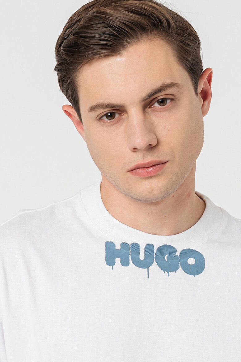 HUGO Bluza sport supradimensionata cu logo Dotopaxi - Pled.ro