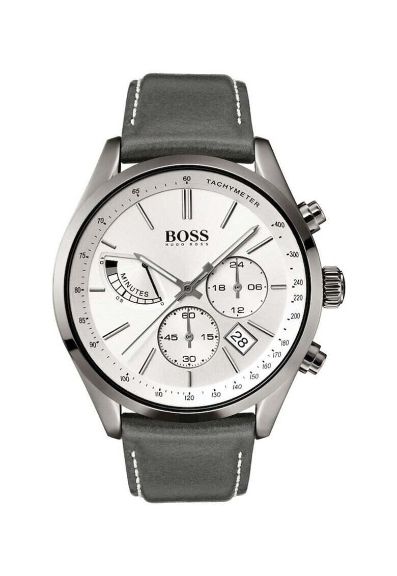 HUGO BOSS Ceas cronograf cu o curea de piele - Pled.ro