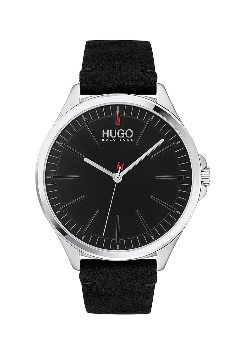 HUGO BOSS Ceas quartz cu o curea de piele - Pled.ro