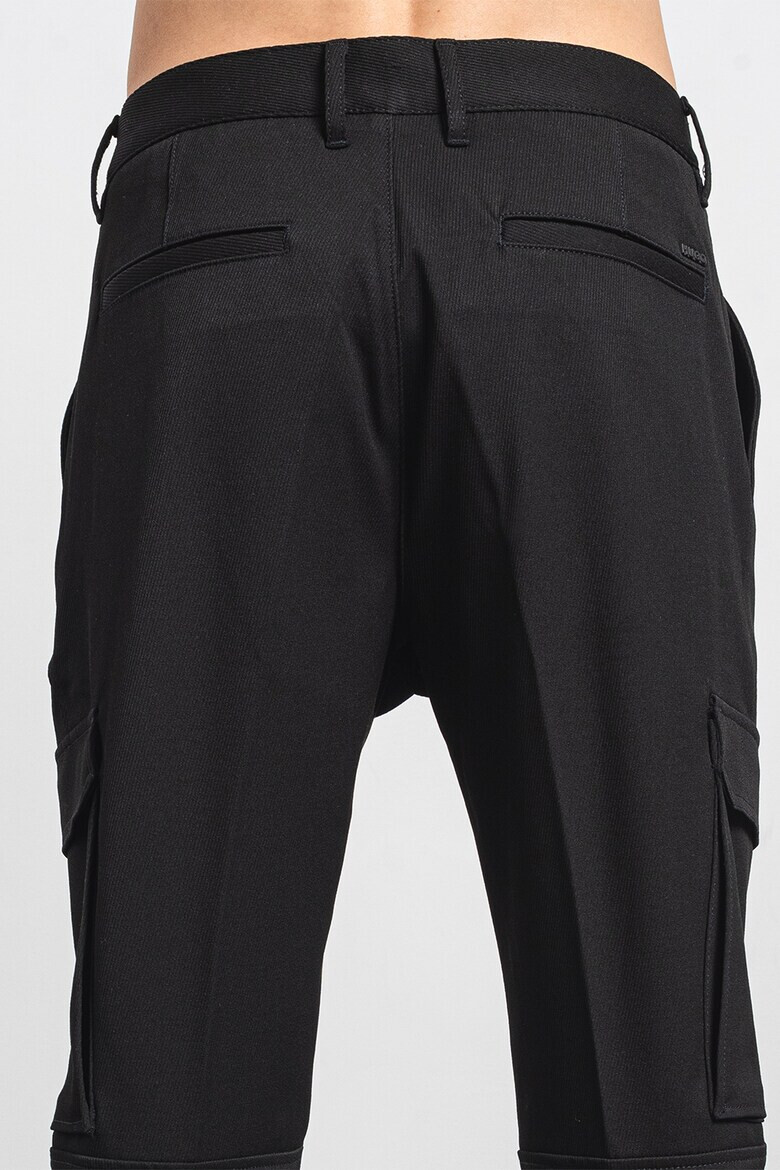 HUGO BOSS Pantaloni chino cargo cu croiala conica - Pled.ro