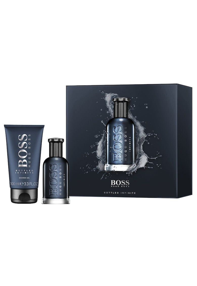 HUGO BOSS Set Bottled Infinite Barbati: Apa de Parfum 50 ml + Gel de dus 100 ml - Pled.ro