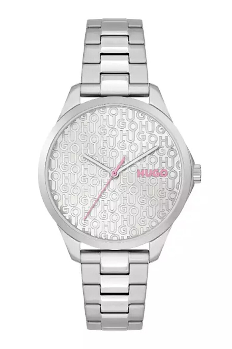 HUGO Ceas analog cu cadran cu logo - Pled.ro