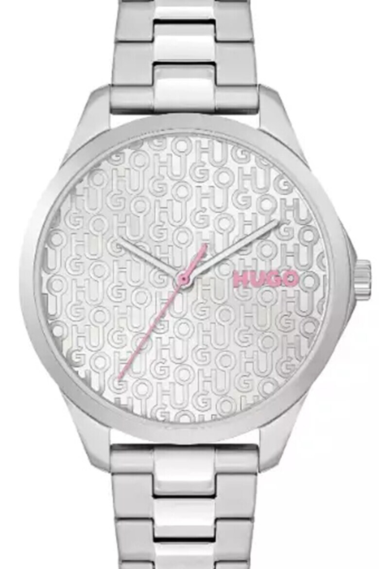 HUGO Ceas analog cu cadran cu logo - Pled.ro