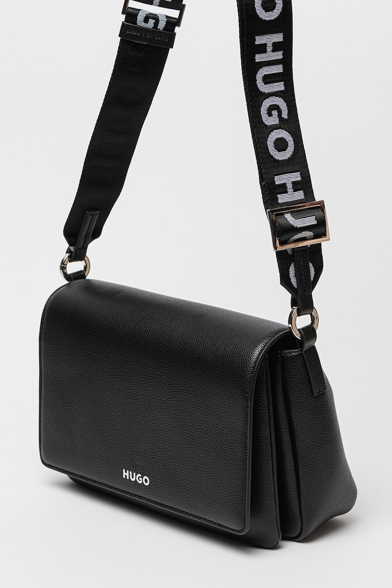 HUGO Geaca crossbody de piele ecologica cu logo Bel - Pled.ro