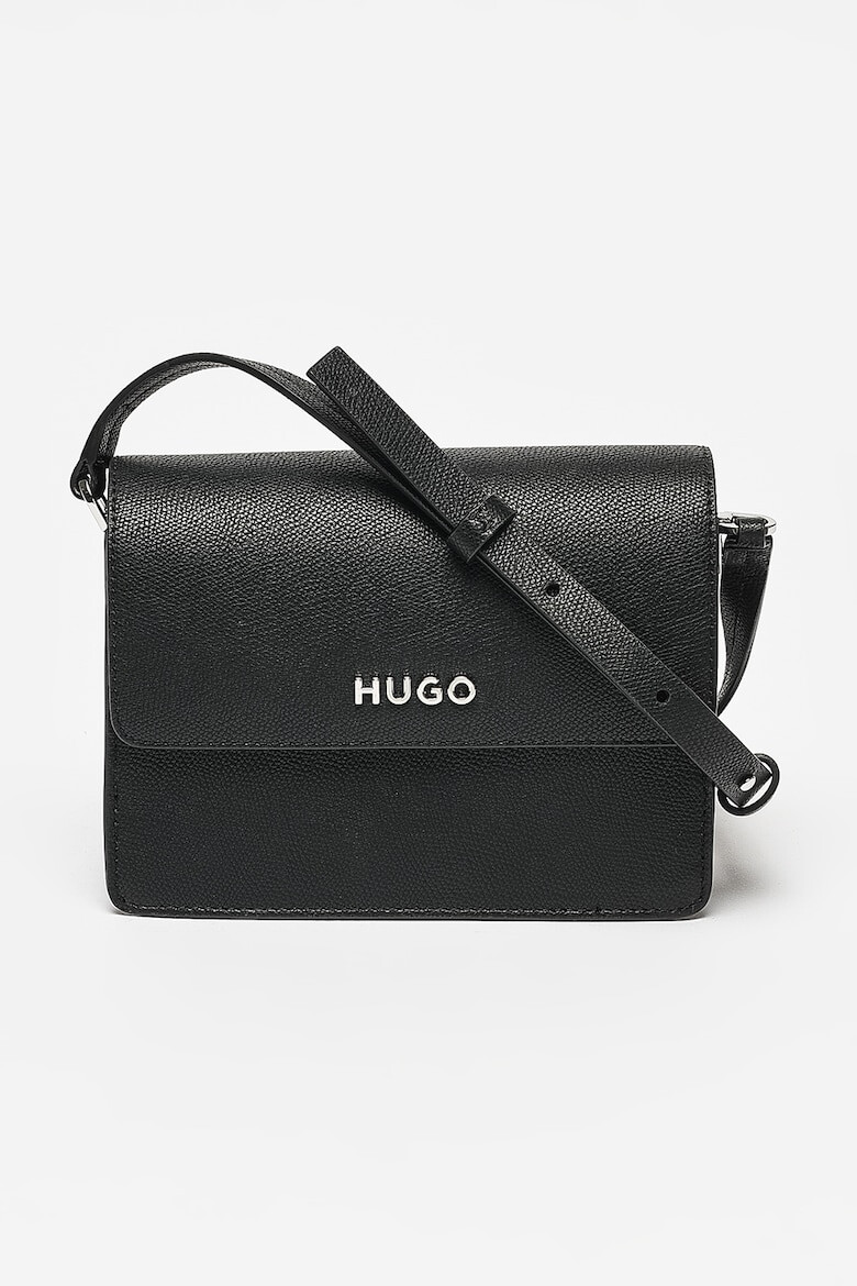 HUGO Geanta crossbody de piele ecologica cu aspet marmorat Chris - Pled.ro