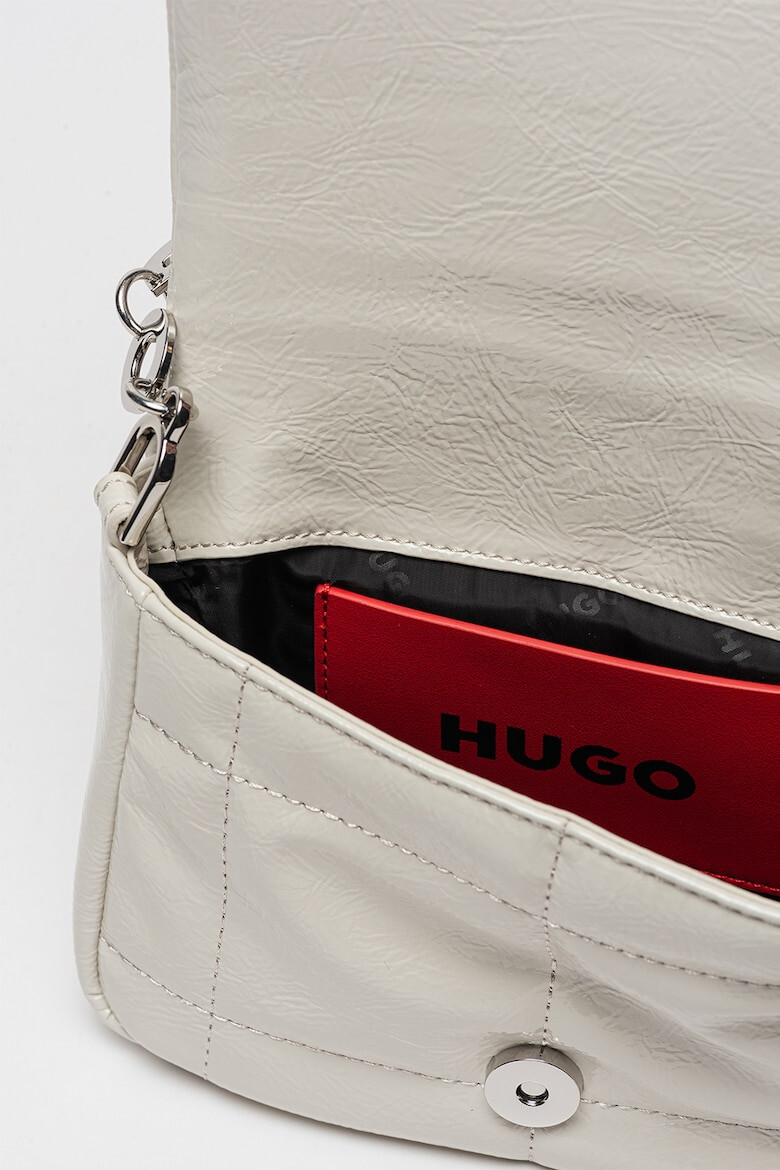 HUGO Geanta crossbody de piele ecologica cu bareta de lant - Pled.ro