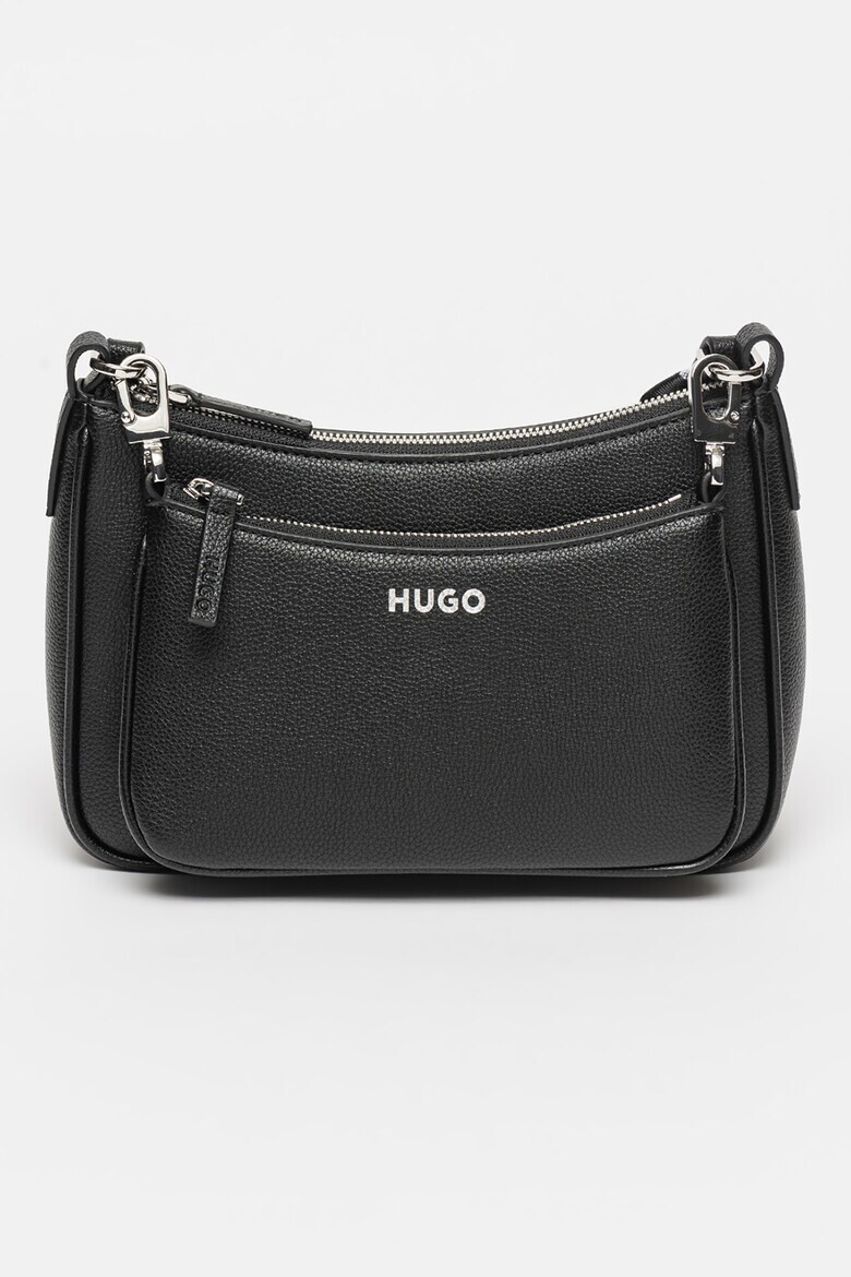 HUGO Geanta crossbody din piele ecologica cu etuiuri detasabile cu fermoar - Pled.ro