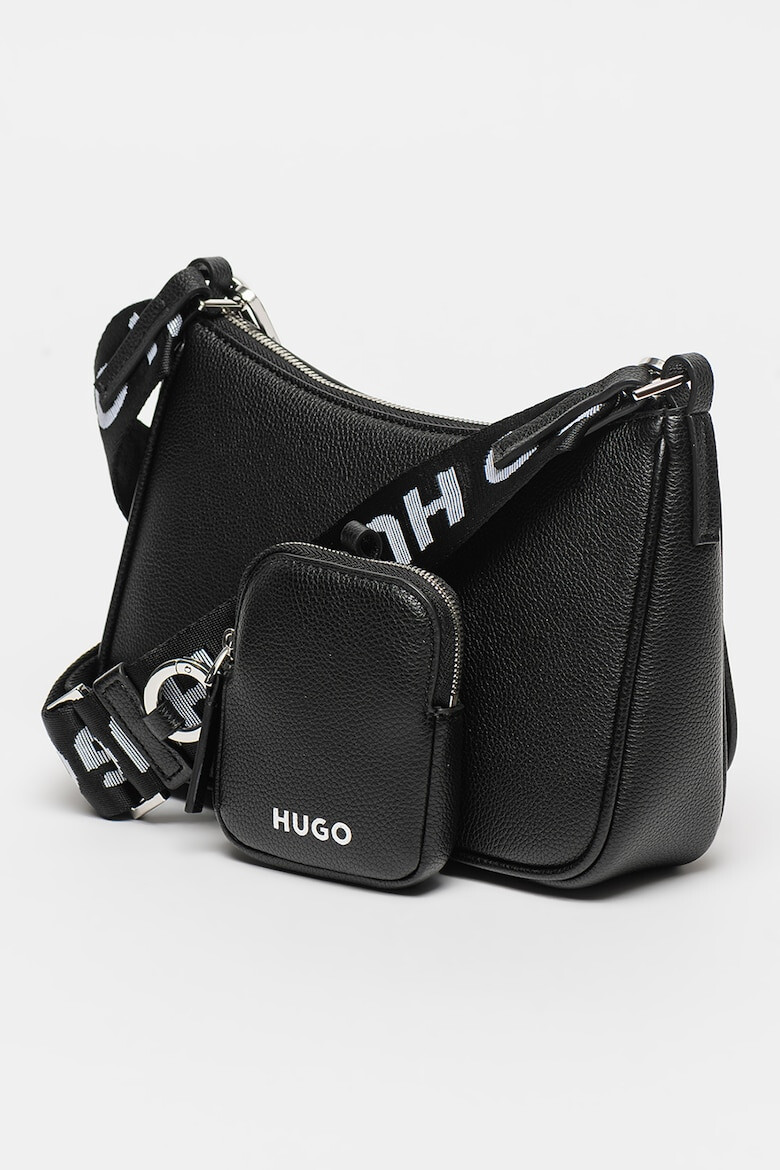 HUGO Geanta crossbody din piele ecologica cu etuiuri detasabile cu fermoar - Pled.ro