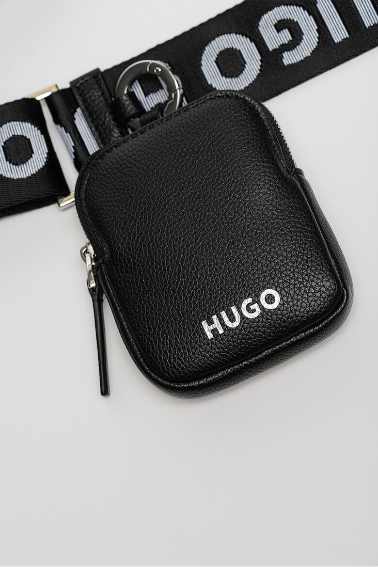 HUGO Geanta crossbody din piele ecologica cu etuiuri detasabile cu fermoar - Pled.ro